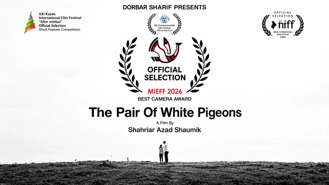 The Pair of White Pigeons